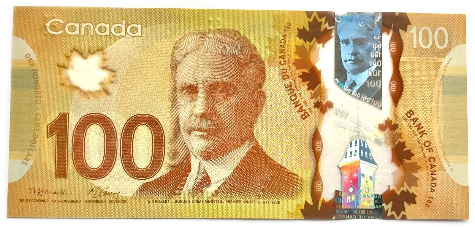 Image result for canadian 100 dollar bill